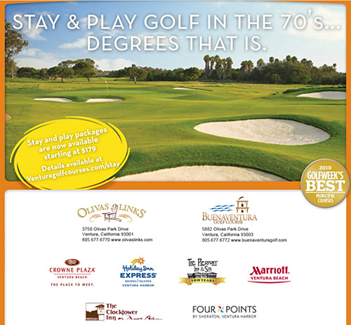 Olivas Links Play & Stay Packages