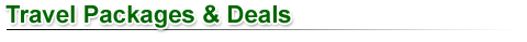 Golf Travel Packages and Deals