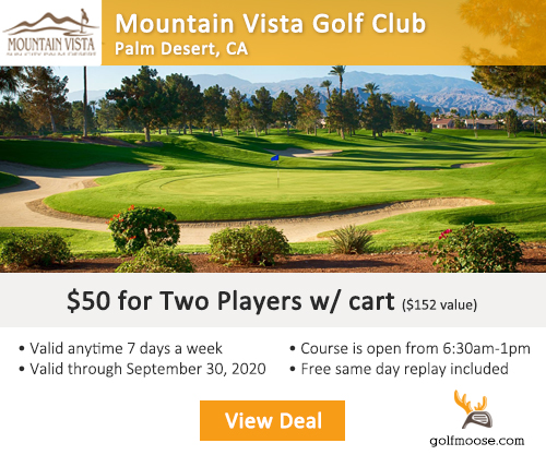 Mountain Vista Golf Club Special